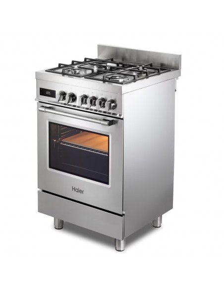 Cocina Gas - Haier HGM64TC1X, 60 cm,...