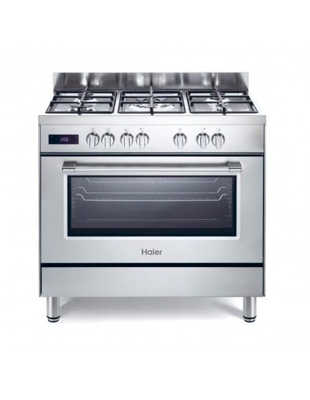 Cocina Gas - Haier HGM95TC1X, 90 cm,...