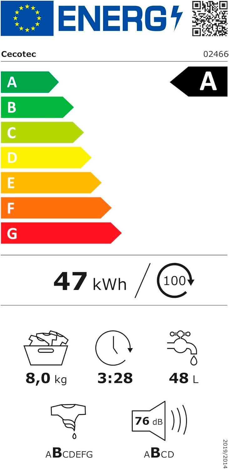 Etiqueta de Eficiencia Energética - 2466