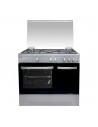 Cocina de Gas 5 fuegos - SVAN SKGW5900PBX, inox, 90 cm.