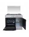 Cocina de Gas 5 fuegos - SVAN SKGW5900PBX, inox, 90 cm.