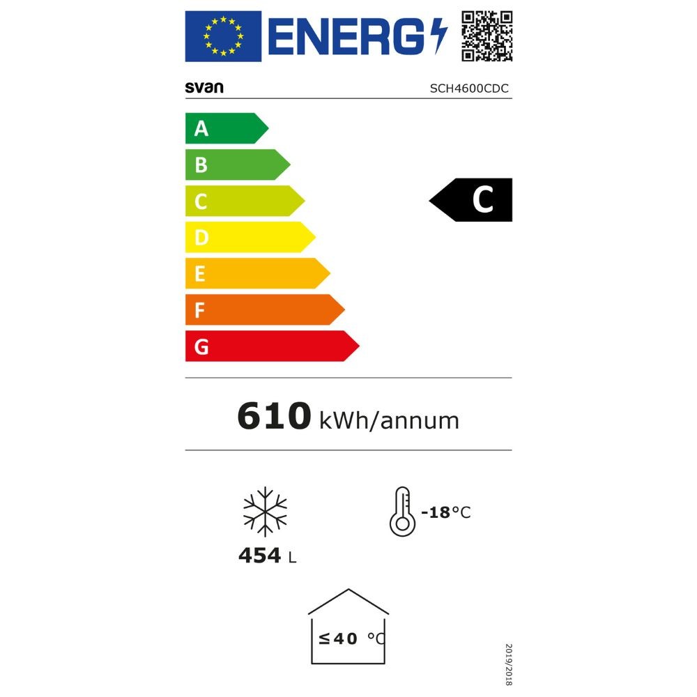 Etiqueta de Eficiencia Energética - SCH4600CDC