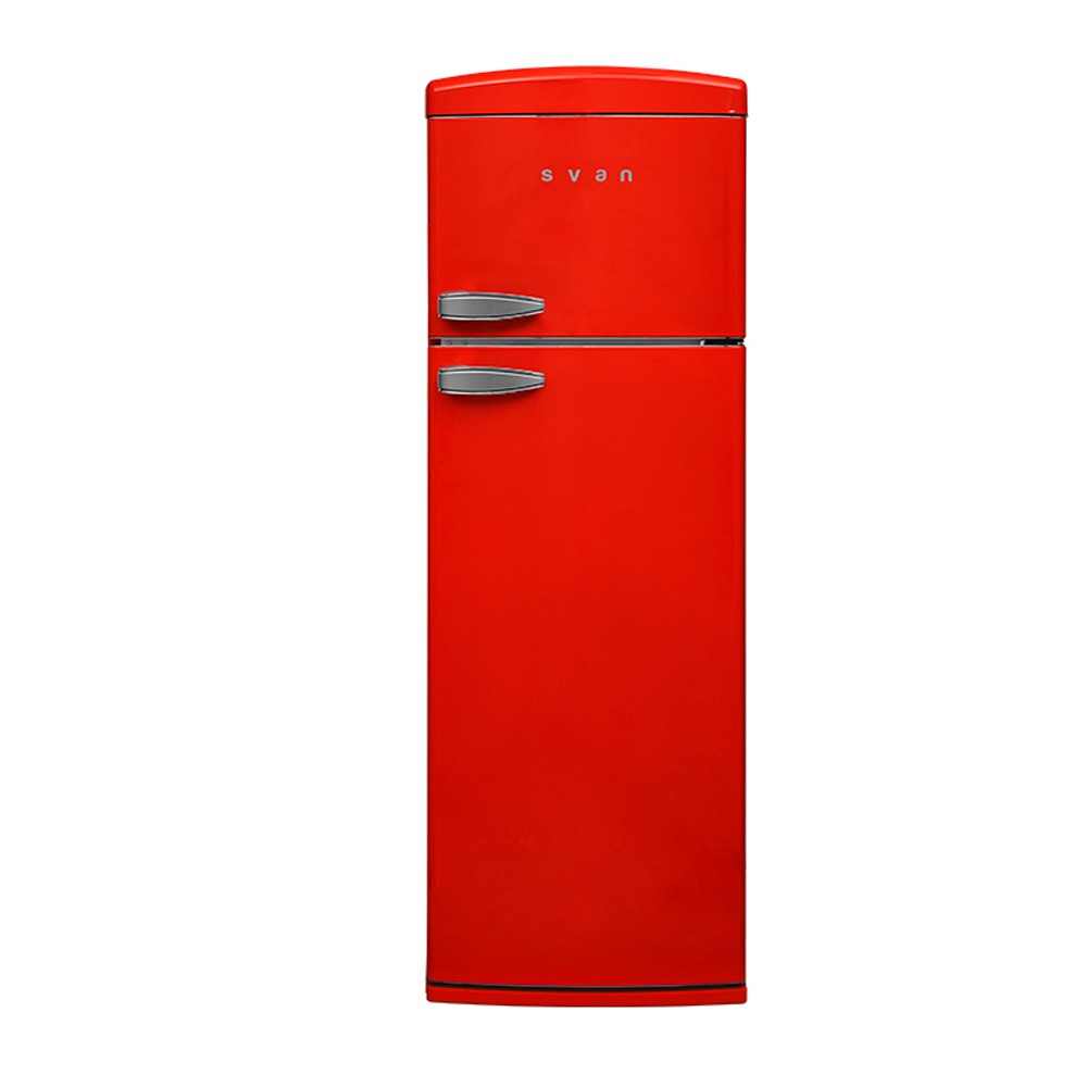 Frigorífico Dos Puertas - Svan SVRR1751, Rojo, 1,79 metros, Cíclico