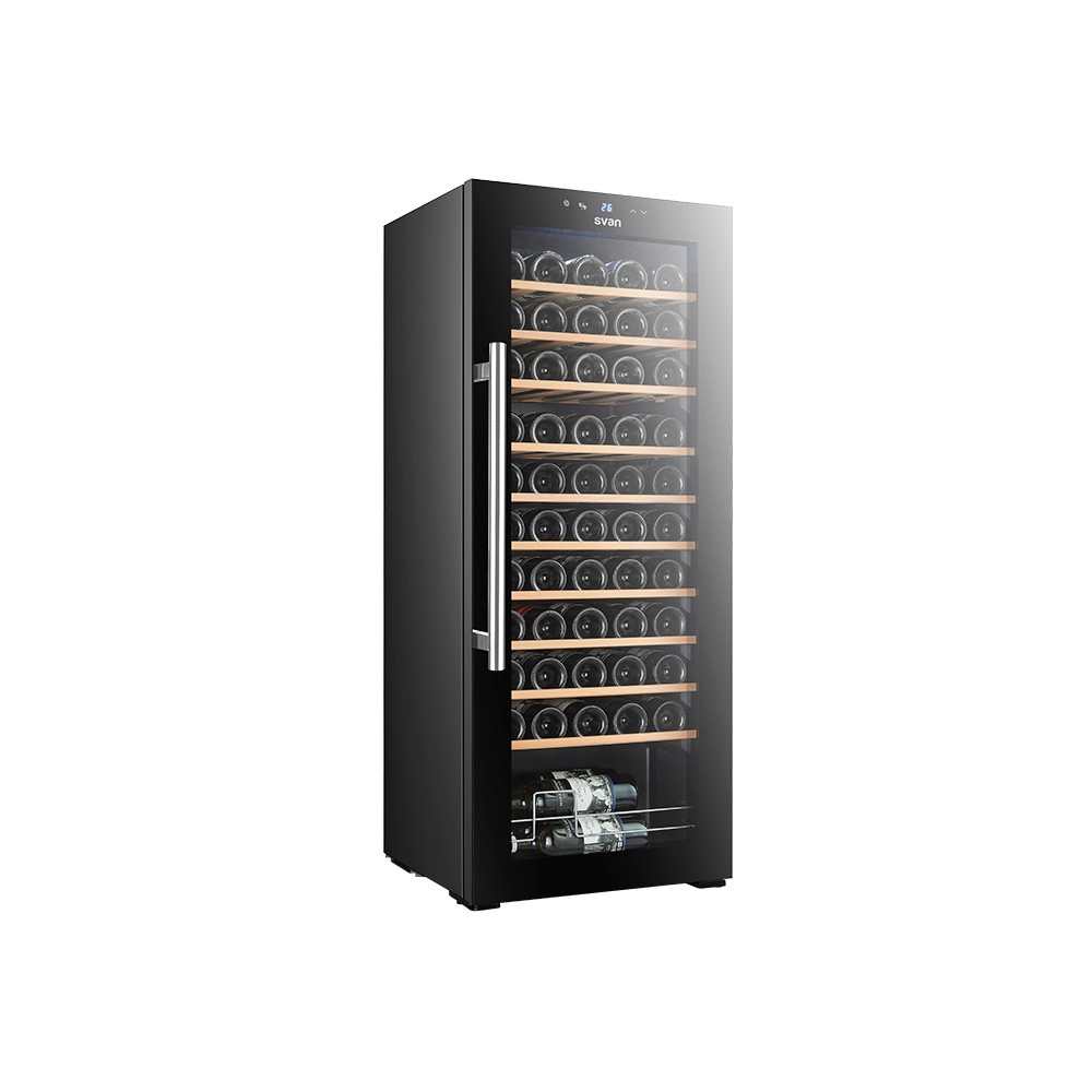 Vinoteca Libre Instalación - Svan SVN5500S, 126x51 cm, 55 Botellas