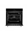 Horno Multifunción - Svan SVH385X, 60 cm, Cortina de Aire, Cristal Negro