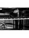 Horno Multifunción - Svan SVH385X, 60 cm, Cortina de Aire, Cristal Negro