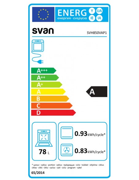 Horno Multifunción - Svan SVH850VAP1,...