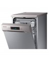 Lavavajillas Libre Instalación - Samsung DW50R4070FS/EC, 10 servicios, 44 dB, 45 cm, Acero Inoxidable