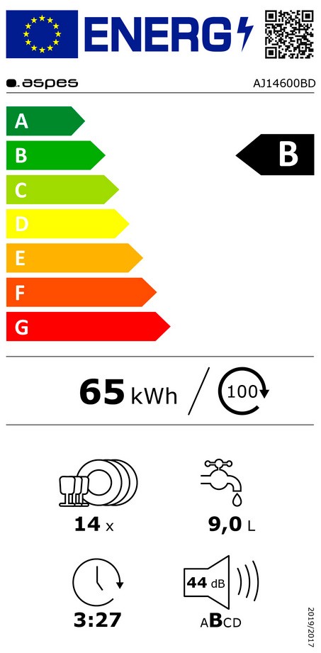 Etiqueta de Eficiencia Energética - AJ14600BDX