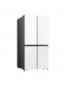 Frigorífico Multidoor - Hisense RQ5P470SETE , No Frost, 483 litros, 1.78 metros, Cristal Blanco