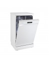 Lavavajillas Libre Instalación - Hisense HS522E10W, 9 servicios, 47 dB, 45 cm, Blanco
