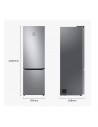 Combi Inox de Libre Instalación -  Samsung  RB38C675ESA/EF, Acero Inoxidable, 2,03 metros,  No-Frost, Wi-Fi
