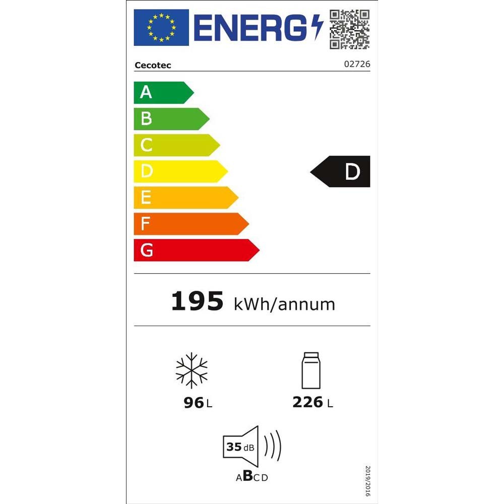 Etiqueta de Eficiencia Energética - 2726