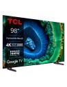 TV MiniLed - TCL 98C955, 98", 4K, Google TV, Onkyo