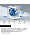 Lavadora Libre Instalación - Samsung WW11DB8B95GH/U3, 11Kg, Blanco, Eficiencia A-40%