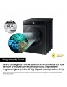 Lavadora Libre Instalación - Samsung WW90DB7U94GBU3, 9 kg, Negro, Eficiencia A-20%