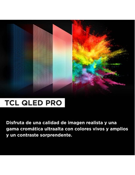 TV QLED - TCL 50C655, 4K, HDR10+,...