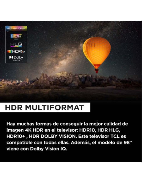 TV QLED - TCL 55C655, 4K, HDR10+,...