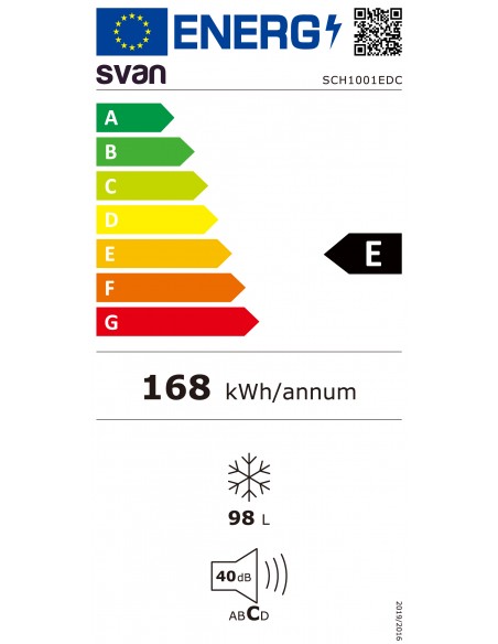 Congelador Arcón - Svan SCH1001EDC,...