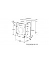 Lavadora Secadora Integrable - BOSCH WKD28543ES, Lavado 7kg, Secado 4 kg