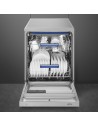 Lavavajillas Libre Instalación - SMEG LVS342CQSX, 14 cubiertos, Tercera Bandeja, Inox