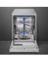 Lavavajillas Libre Instalación - SMEG LVS342CQSX, 14 cubiertos, Tercera Bandeja, Inox
