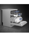Lavavajillas Libre Instalación - SMEG LVS342CQSX, 14 cubiertos, Tercera Bandeja, Inox