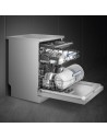 Lavavajillas Libre Instalación - SMEG LVS345CQSX, Inox, 14 servicios, Tercera Bandeja, Inox