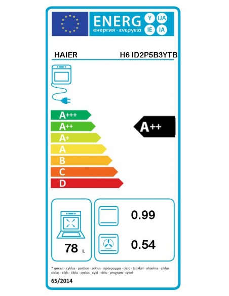 Horno Multifunción - HAIER H6...