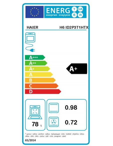 Horno Multifunción - HAIER H6...
