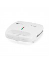 Sandwichera - ORBEGOZO SW4915, 800W, Blanco