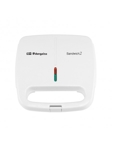 Sandwichera - ORBEGOZO SW4915, 800W,...