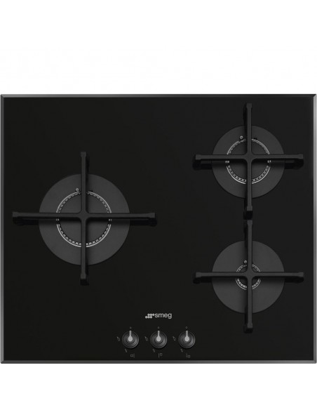 Placa Gas - SMEG PV163B3, Cristal...