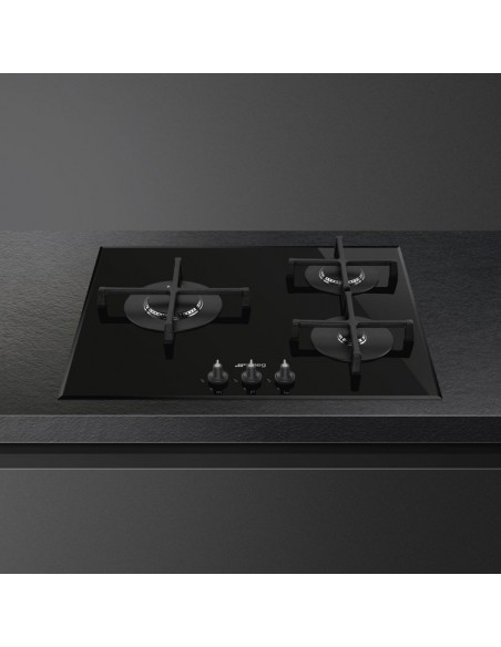 Placa Gas - SMEG PV163B3, Cristal...