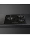 Placa Gas - SMEG PV163B3, Cristal Negro, 60 cm, 3 zonas