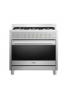 Cocina Gas - Vitrokitchen ST9060IB, 90 cm, Butano, Acero Inoxidable
