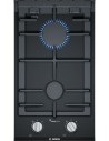Placa Modular Gas- BOSCH PRB3A6B70, 2 Zonas, Cristal Negro