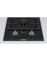 Placa Modular Gas- BOSCH PRB3A6B70, 2 Zonas, Cristal Negro
