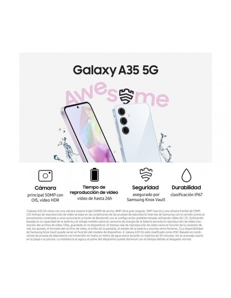 Smartphone - SAMSUNG Galaxy A35, 5G,...
