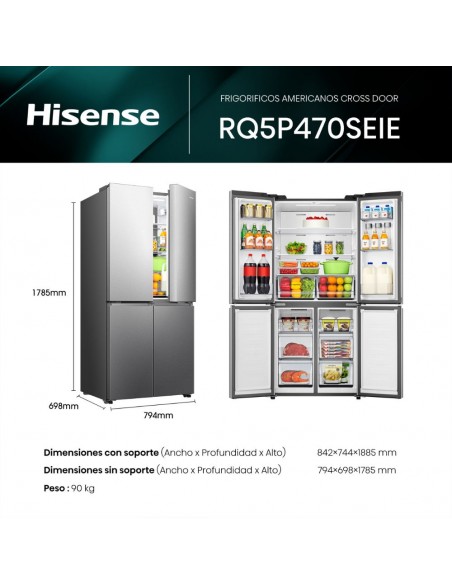 Nevera Multidoor - Hisense...