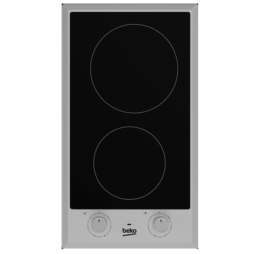 Beko – Placa modular vitrocerámica Beko 2 zonas de cocción – HDCC32200X.