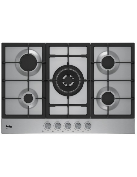 Placa Gas - Beko HIAW75225SL, 5...
