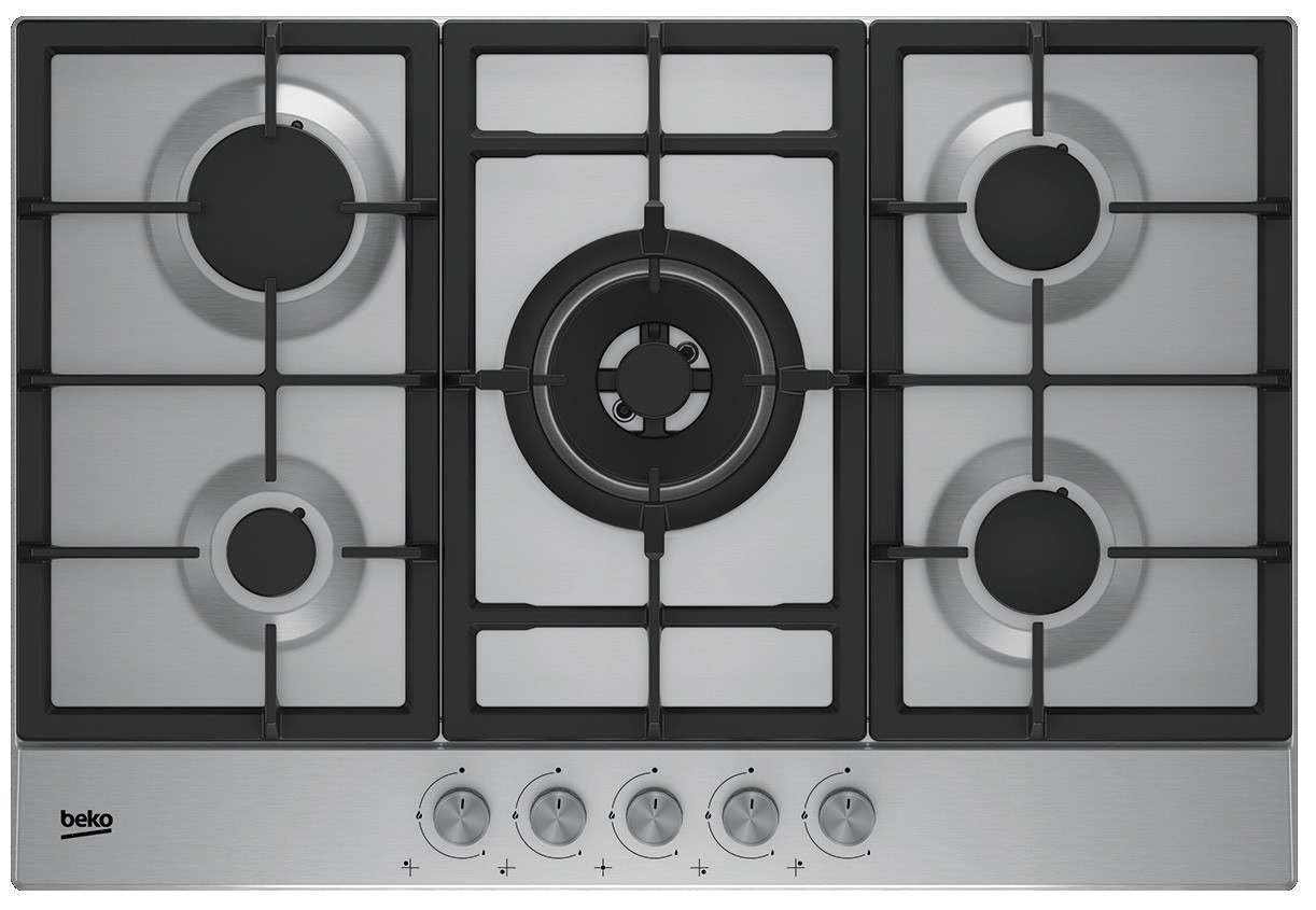 Beko – Placa gas Beko 5 quemadores – HIAW 75225 SL.