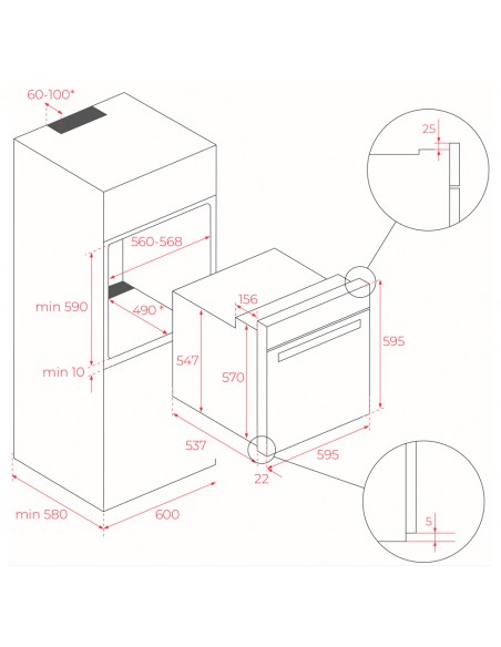 Horno Multifunción -  Teka AirFry HCB...