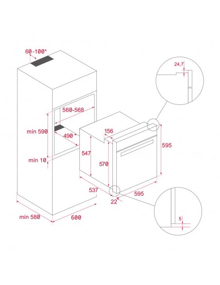 Horno Multifunción - TEKA HSB 635 P...