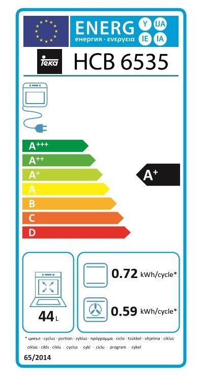 Etiqueta de Eficiencia Energética - 111020034