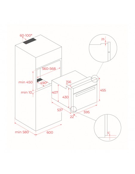 Horno Multifunción -  Teka AirFry HLC...