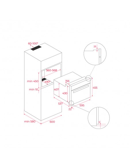 Horno Microondas -  Teka HLC 84-G1 C,...