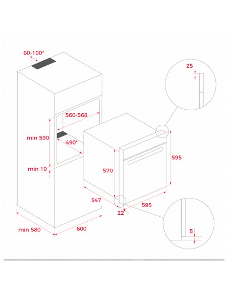 Horno Multifunción -  Teka HLB 8550,...
