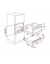 Calienta Platos - Teka CP 15 GS 14cm, Sin Frontal